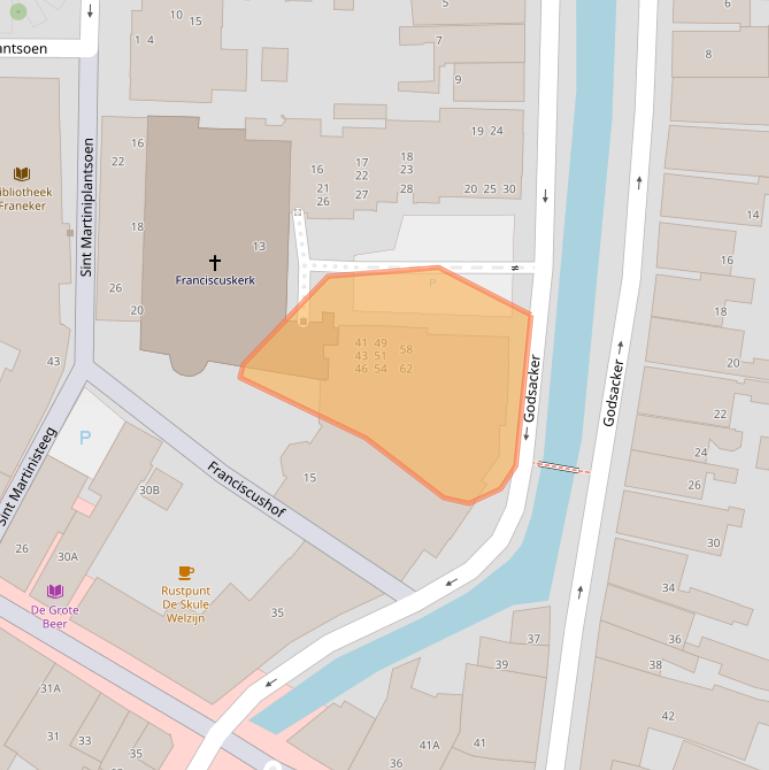 Kaart van postcodegebied 8801MV.