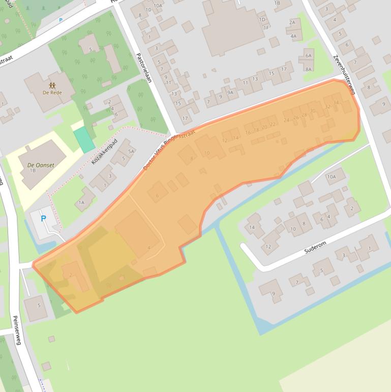 Kaart van postcodegebied 8811HN.