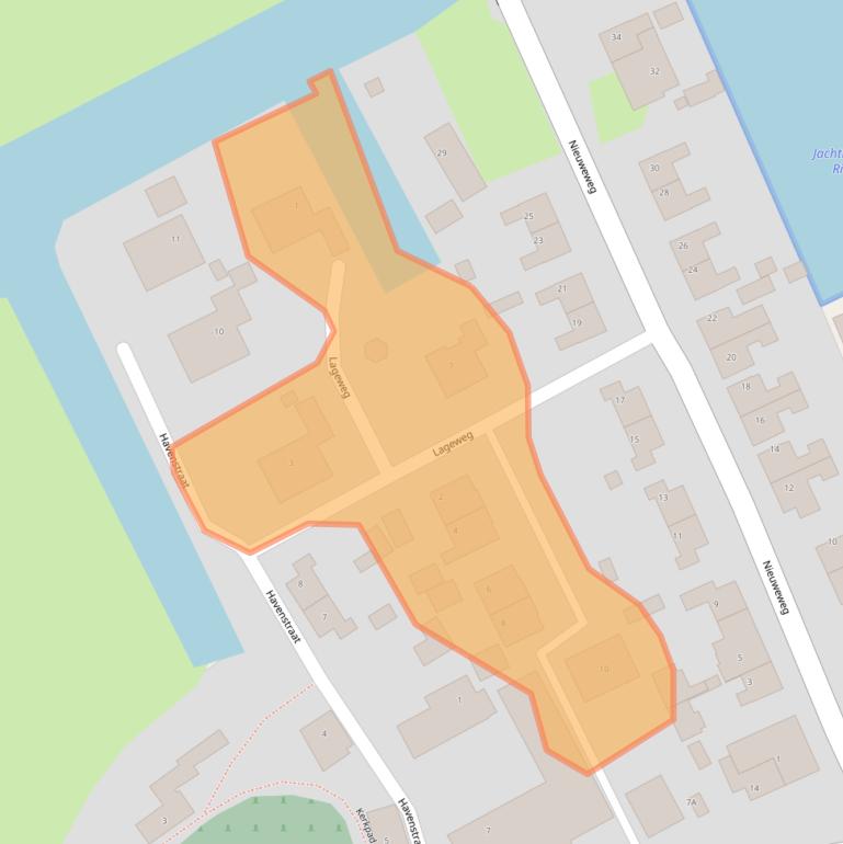 Kaart van postcodegebied 8811HS.