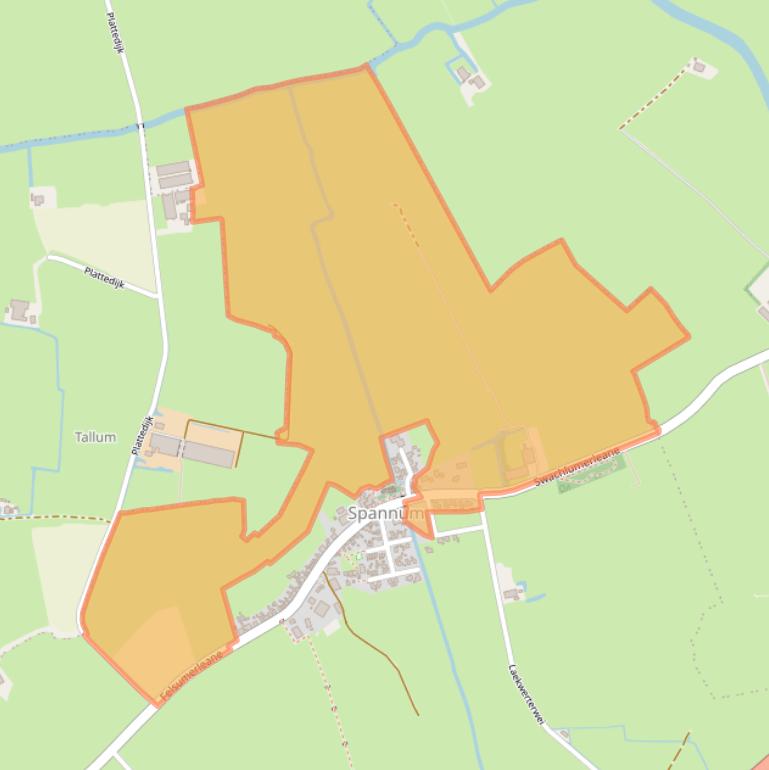 Kaart van postcodegebied 8843KL.