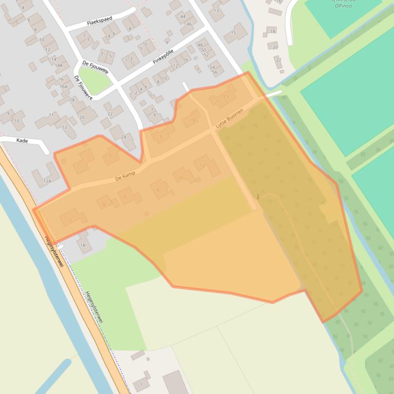 Kaart van postcodegebied 8851GN.