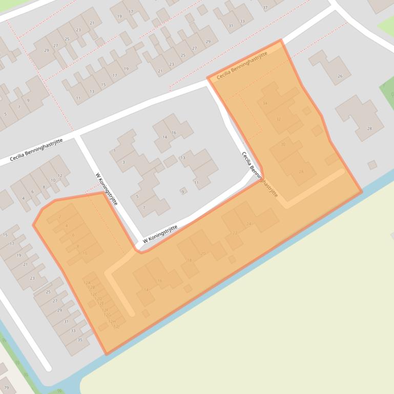 Kaart van postcodegebied 8851GT.