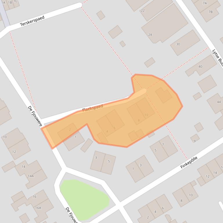 Kaart van postcodegebied 8851HB.