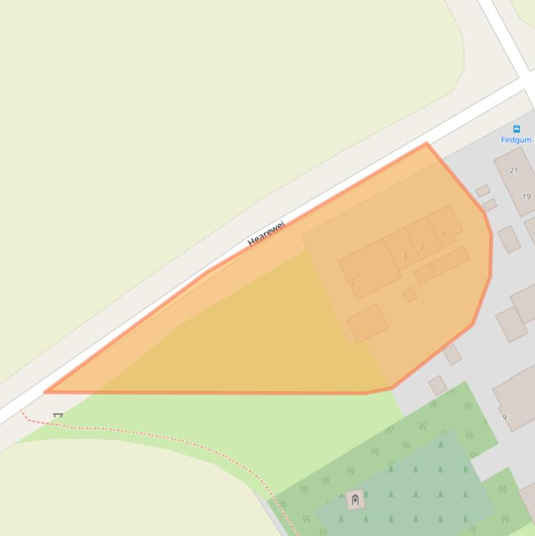 Kaart van postcodegebied 8852RK.