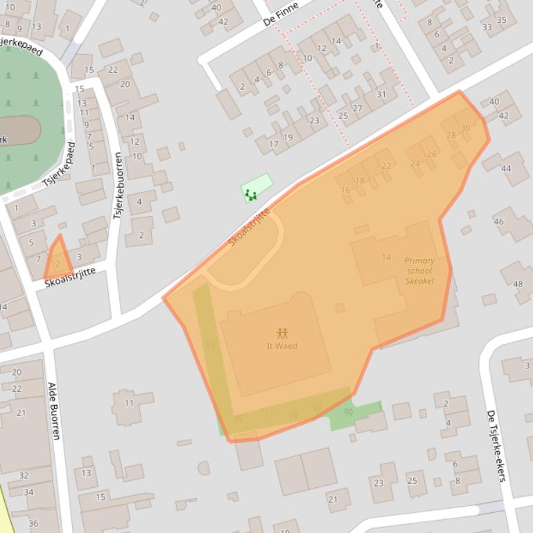 Kaart van postcodegebied 8855HL.