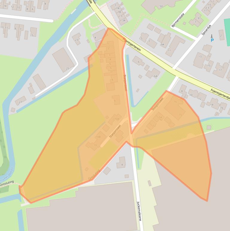 Kaart van postcodegebied 8855HV.