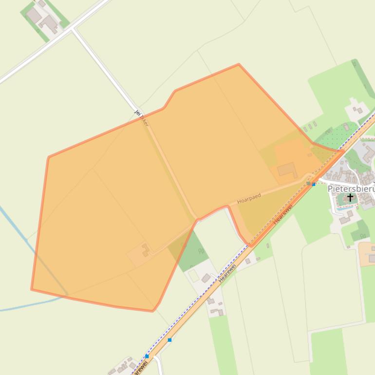 Kaart van postcodegebied 8856BS.