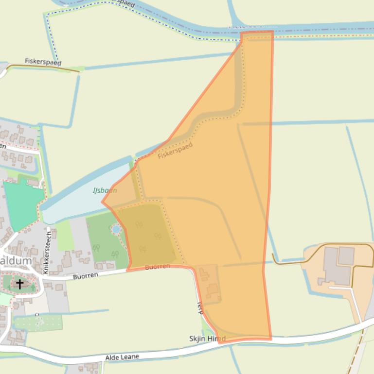 Kaart van postcodegebied 8857BR.