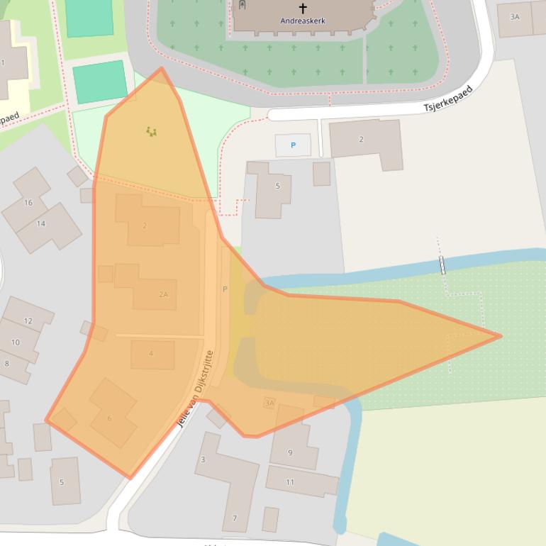 Kaart van postcodegebied 8857BV.