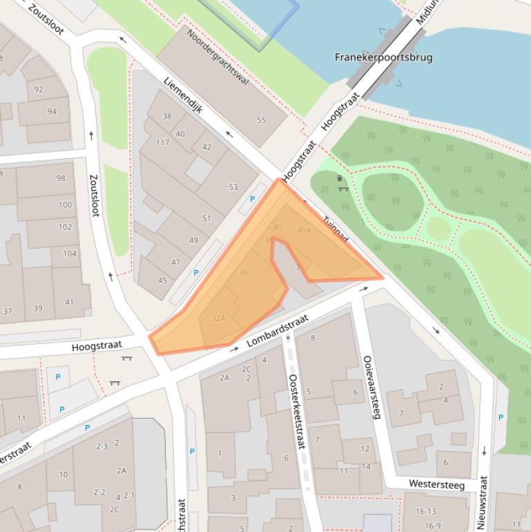 Kaart van postcodegebied 8861AH.