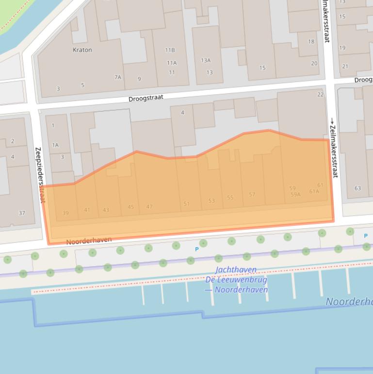 Kaart van postcodegebied 8861AK.