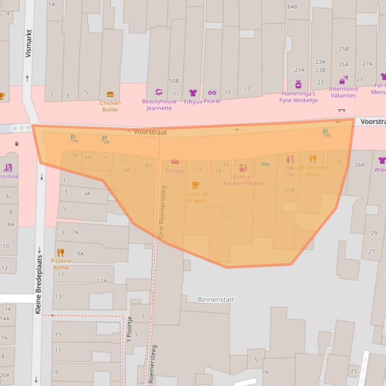 Kaart van postcodegebied 8861BK.