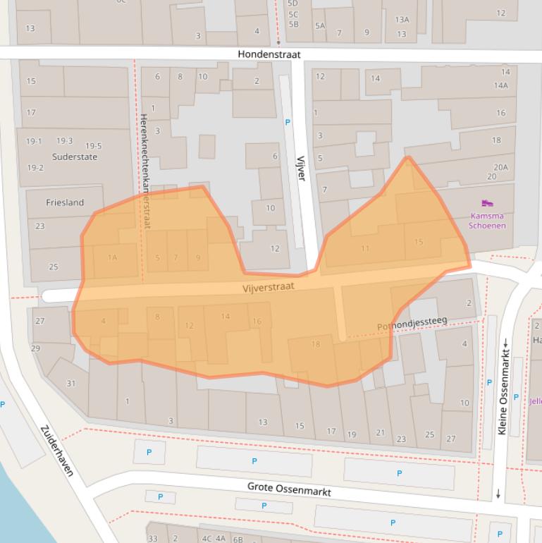 Kaart van postcodegebied 8861BT.