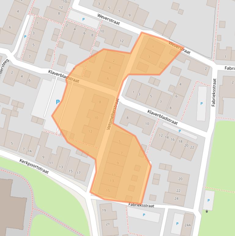 Kaart van postcodegebied 8861DW.