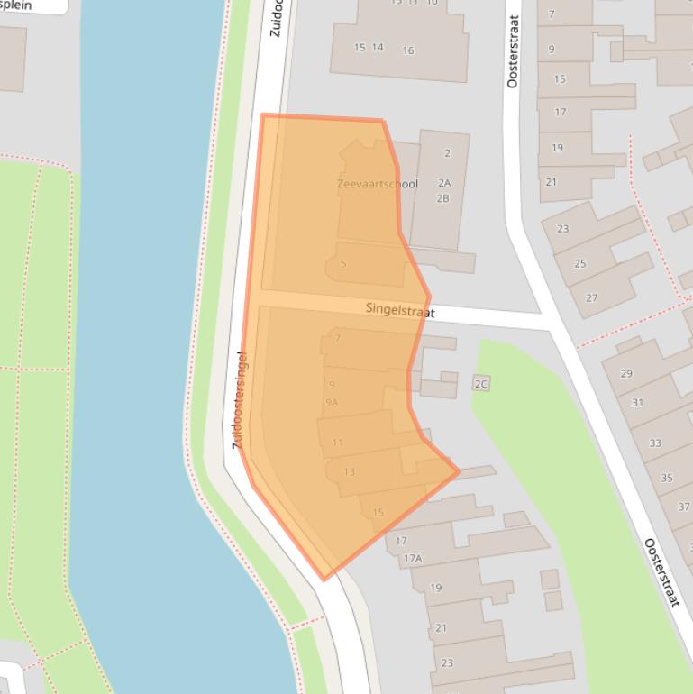 Kaart van postcodegebied 8861GB.