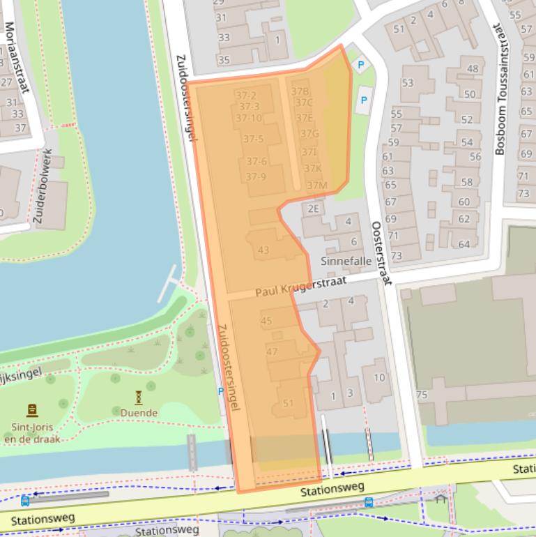 Kaart van postcodegebied 8861GD.