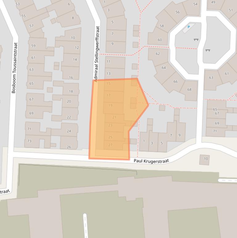 Kaart van postcodegebied 8861GN.