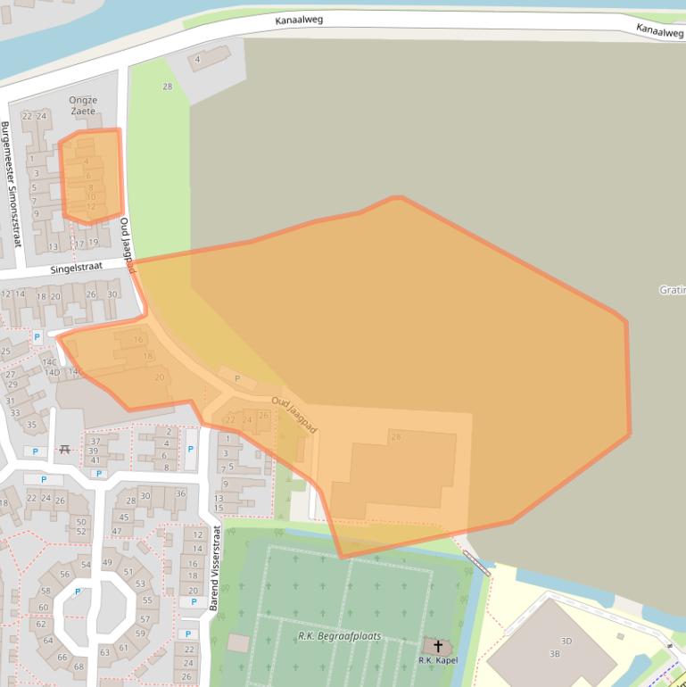 Kaart van postcodegebied 8861HH.