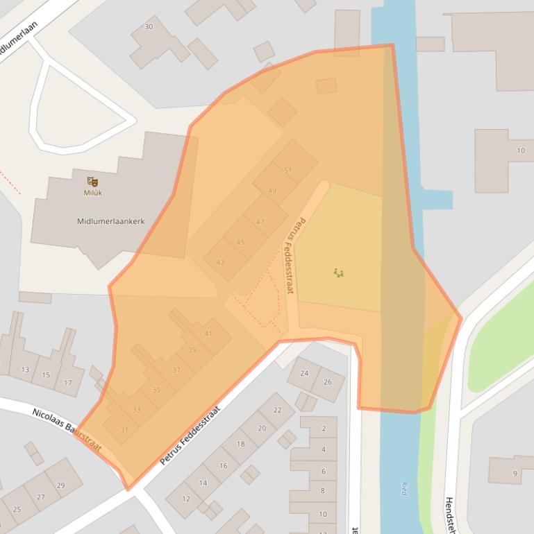 Kaart van postcodegebied 8861HR.