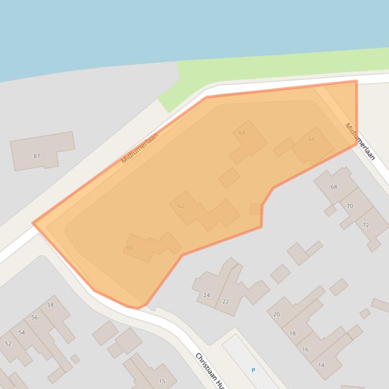 Kaart van postcodegebied 8861JN.