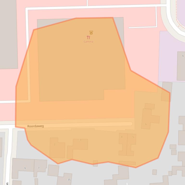 Kaart van postcodegebied 8861KW.