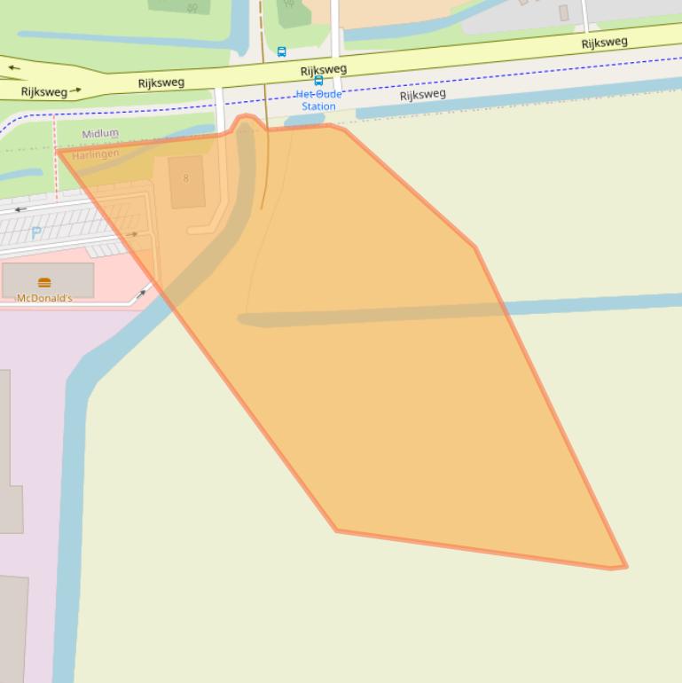 Kaart van postcodegebied 8861NL.