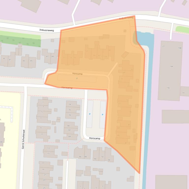 Kaart van postcodegebied 8861TN.