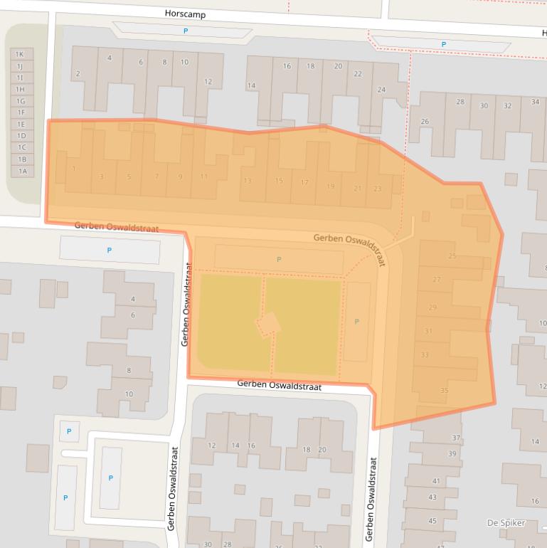 Kaart van postcodegebied 8861TV.