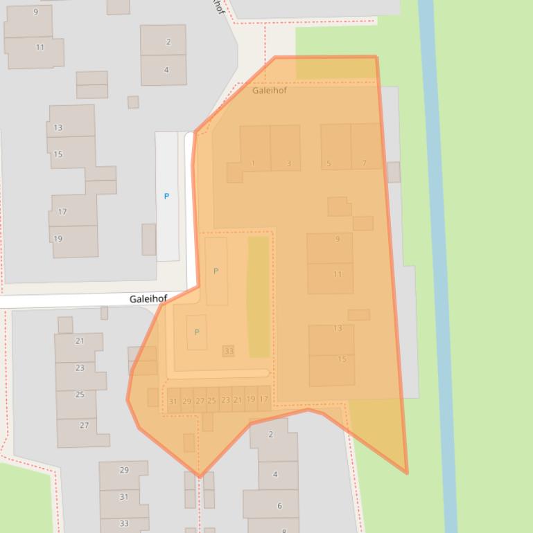 Kaart van postcodegebied 8862PE.