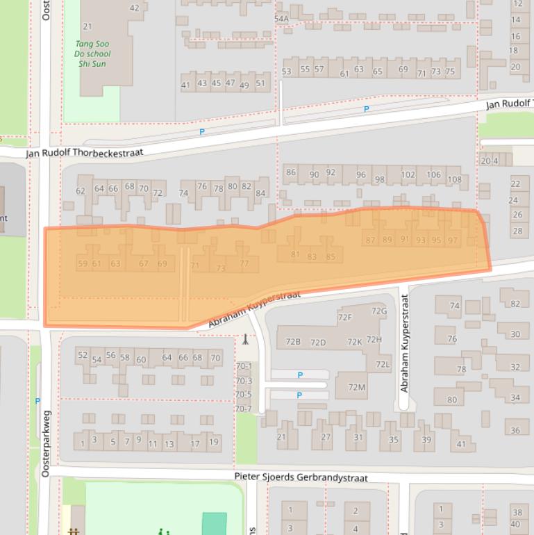 Kaart van postcodegebied 8862VR.