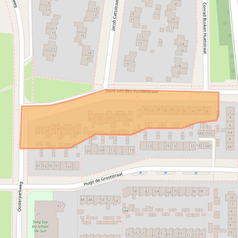 Kaart van postcodegebied 8862XD.