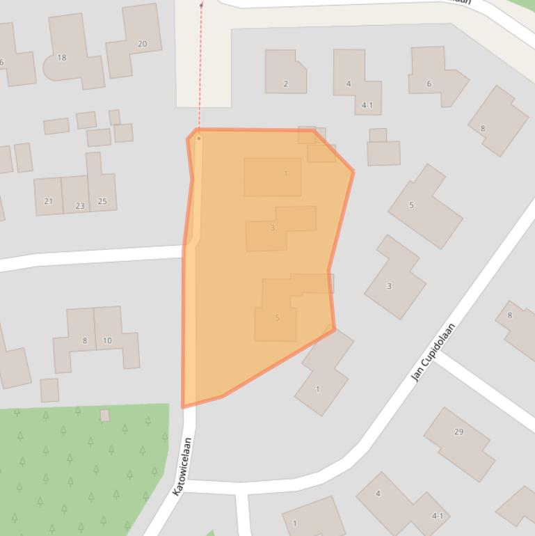 Kaart van postcodegebied 8881ET.