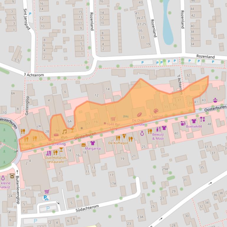 Kaart van postcodegebied 8891GA.