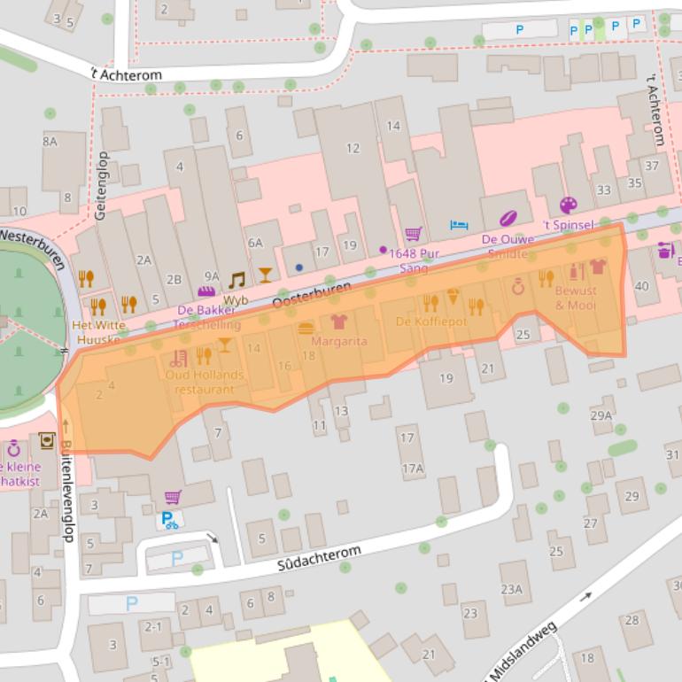 Kaart van postcodegebied 8891GC.