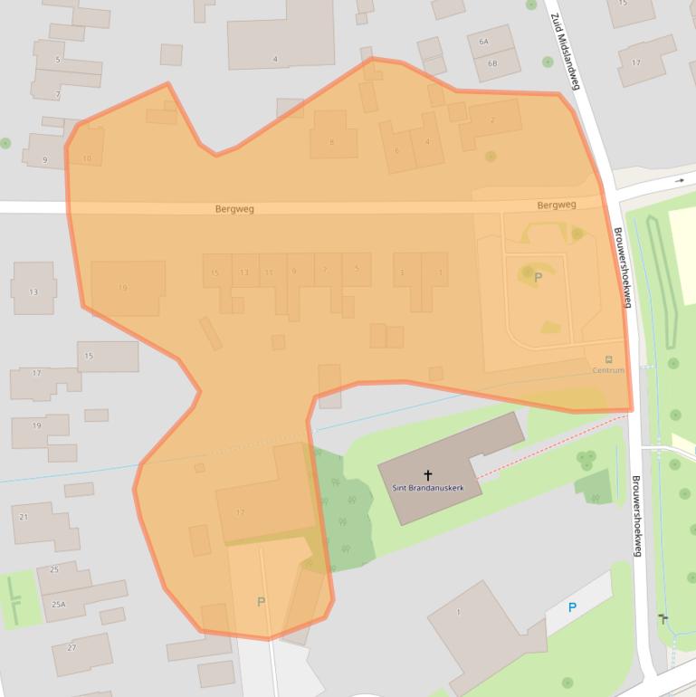 Kaart van postcodegebied 8891GK.