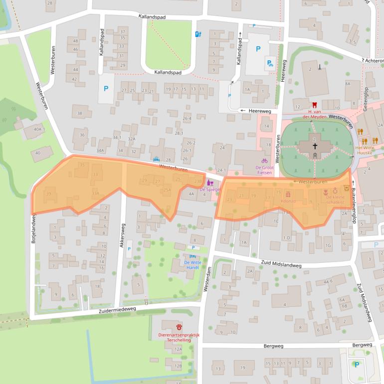 Kaart van postcodegebied 8891GN.