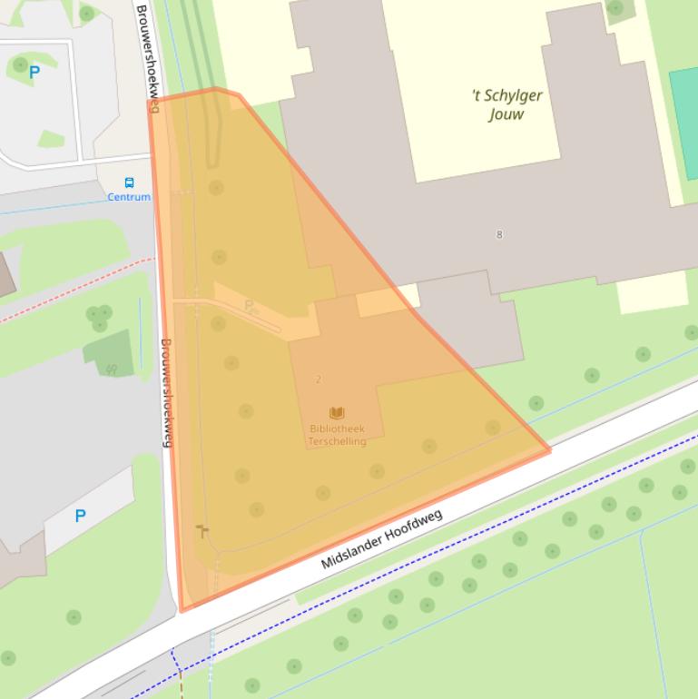 Kaart van postcodegebied 8891JH.