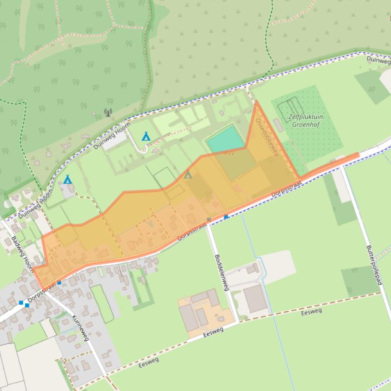 Kaart van postcodegebied 8896JD.