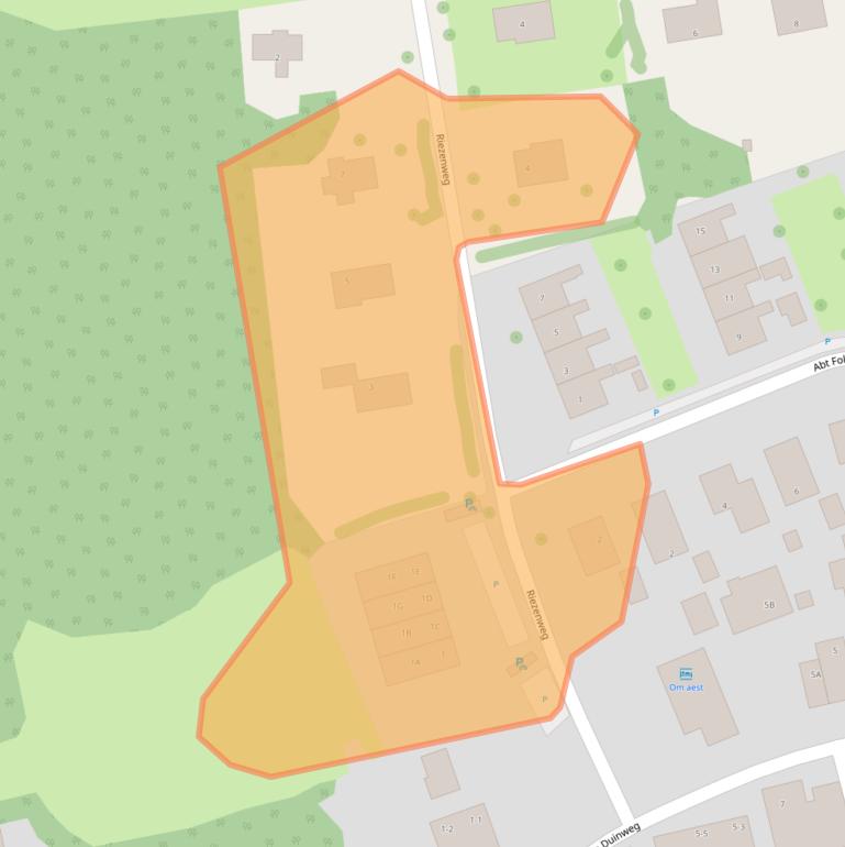 Kaart van postcodegebied 8896JP.