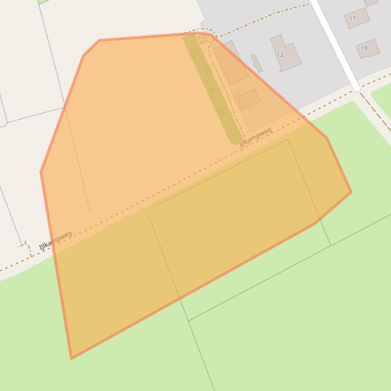 Kaart van postcodegebied 8896KE.