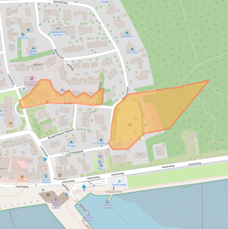 Kaart van postcodegebied 8899BM.