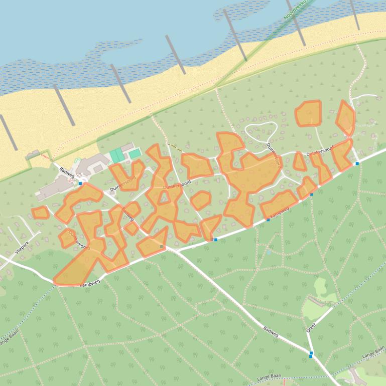 Kaart van postcodegebied 8899BW.