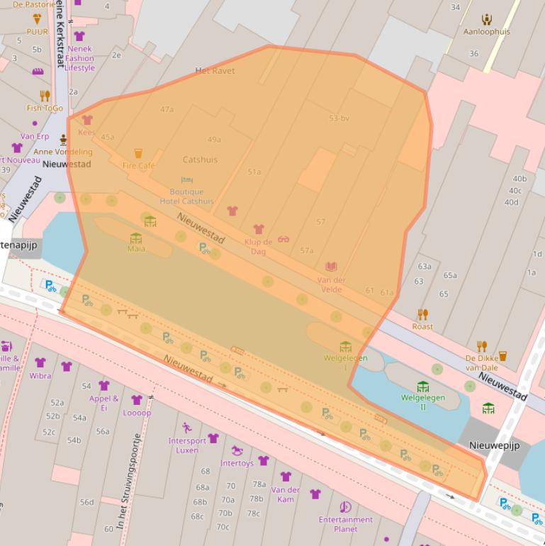 Kaart van postcodegebied 8911CJ.