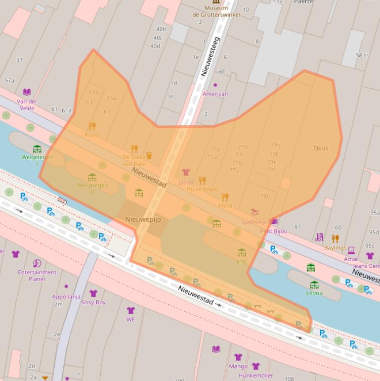 Kaart van postcodegebied 8911CK.