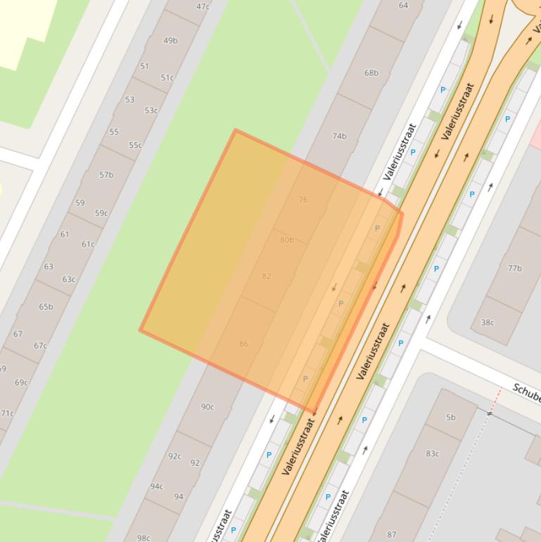 Kaart van postcodegebied 8915AK.