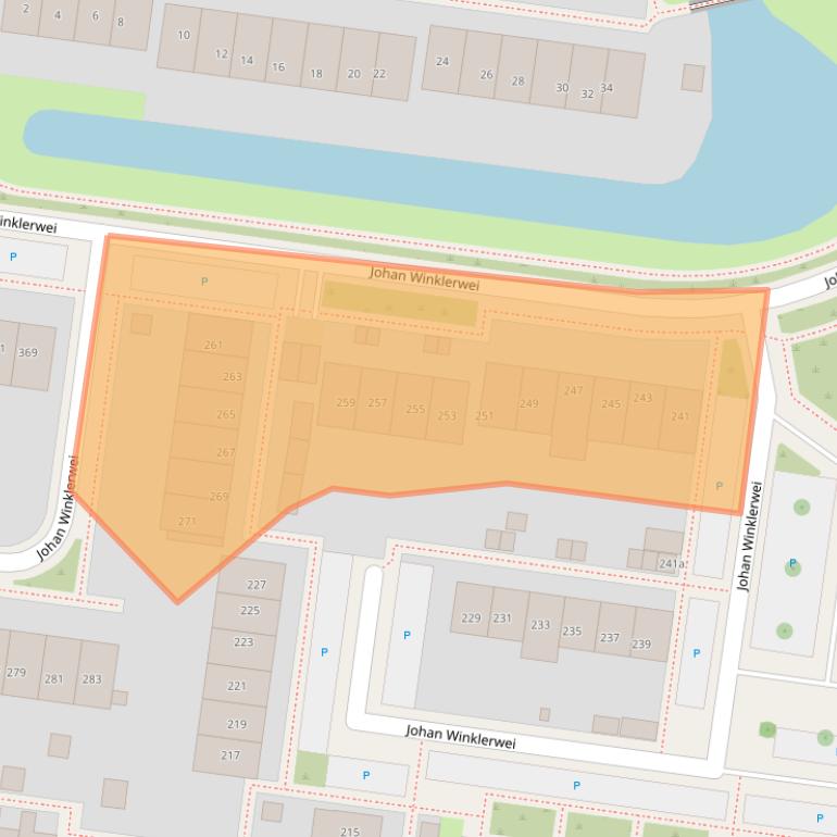 Kaart van postcodegebied 8915ES.