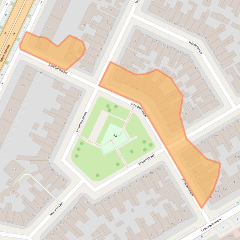 Kaart van postcodegebied 8916GM.