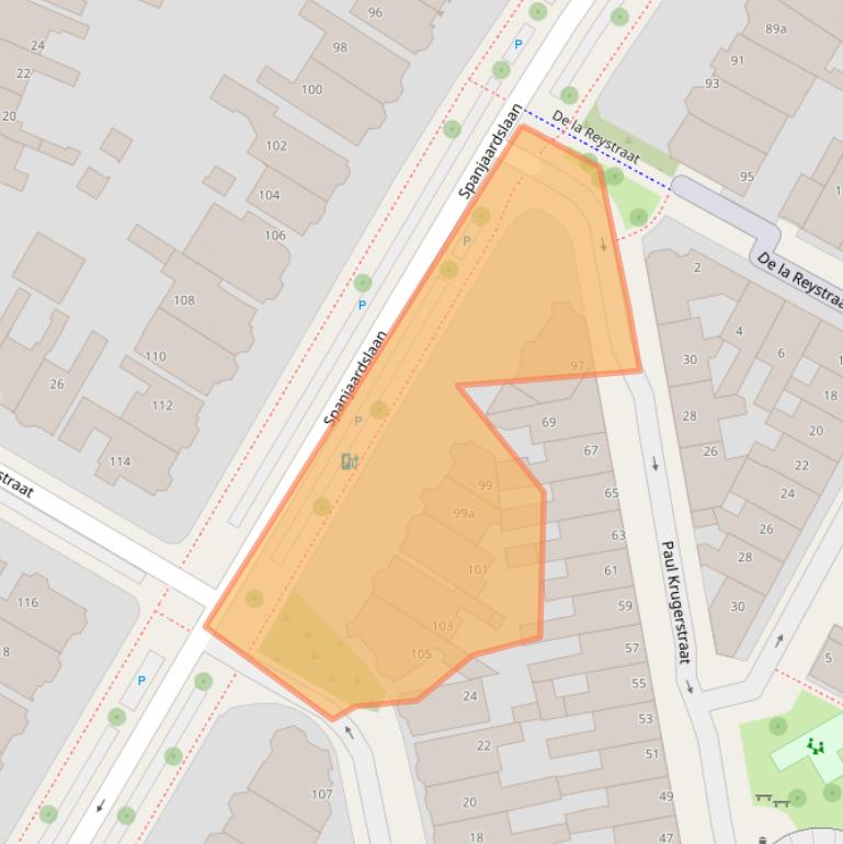 Kaart van postcodegebied 8917AN.