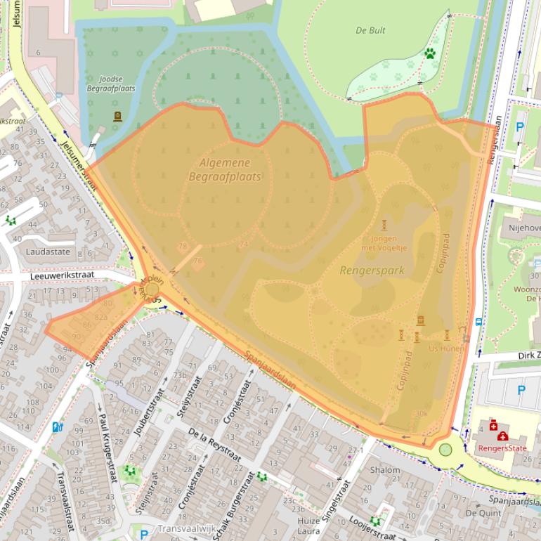 Kaart van postcodegebied 8917AV.