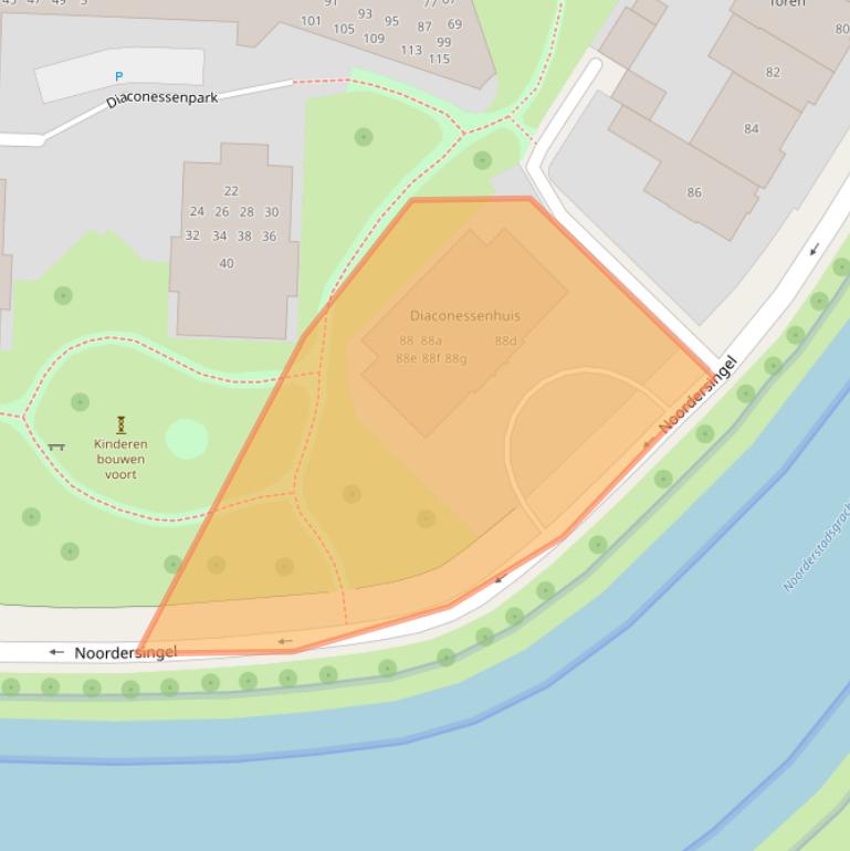 Kaart van postcodegebied 8917BC.